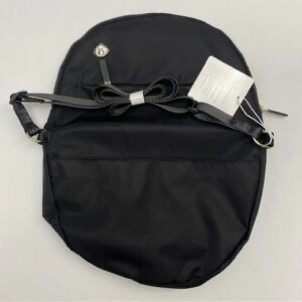 Lululemon Festival Bag 2L Black | Rare Gold Hardware | Crossbody Backpack